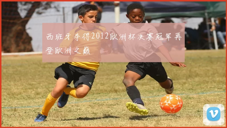 西班牙夺得2012欧洲杯决赛冠军再登欧洲之巅