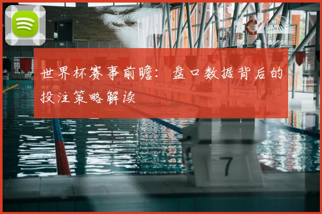 世界杯赛事前瞻：盘口数据背后的投注策略解读